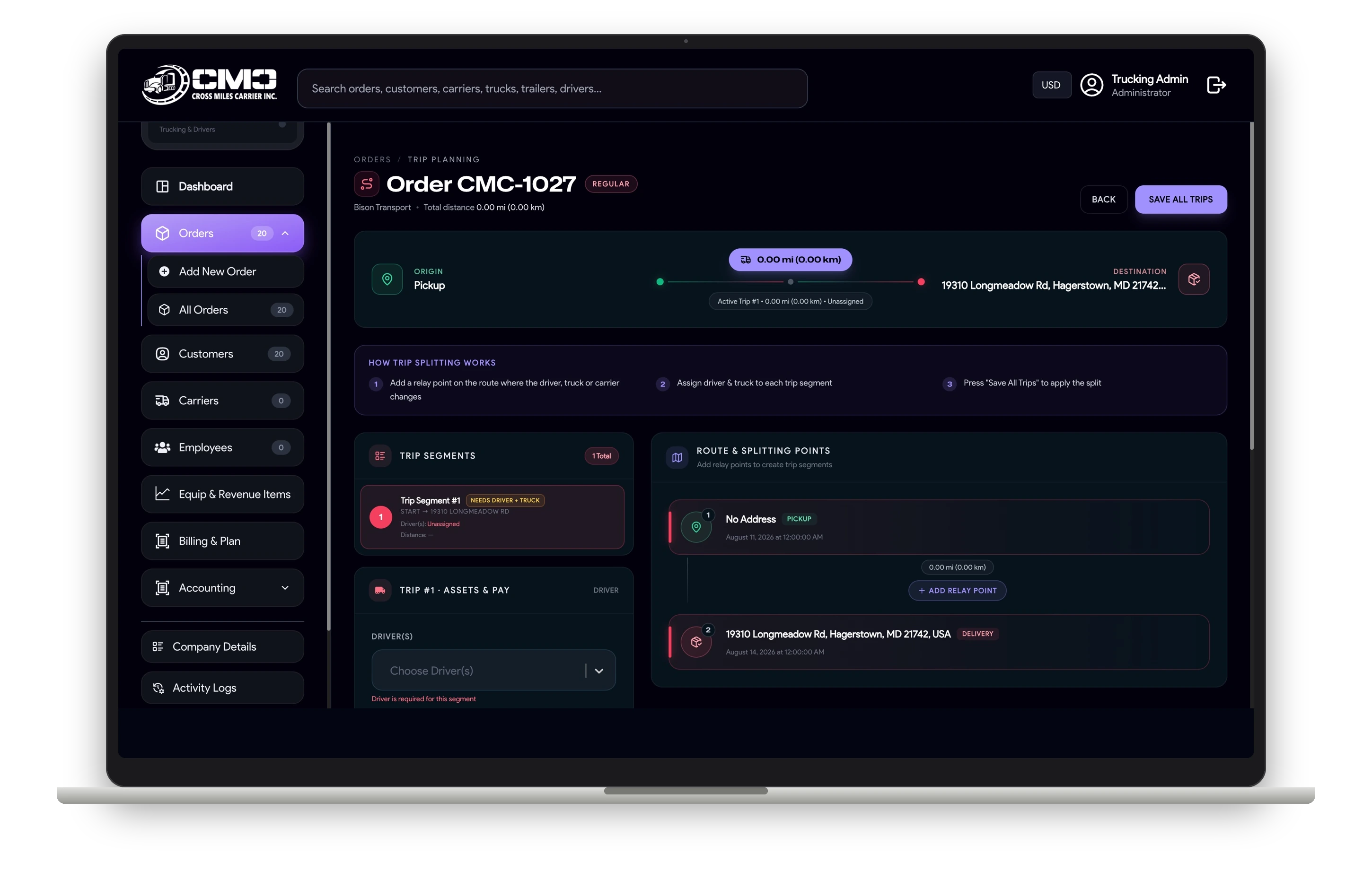 Logistikore screen 8