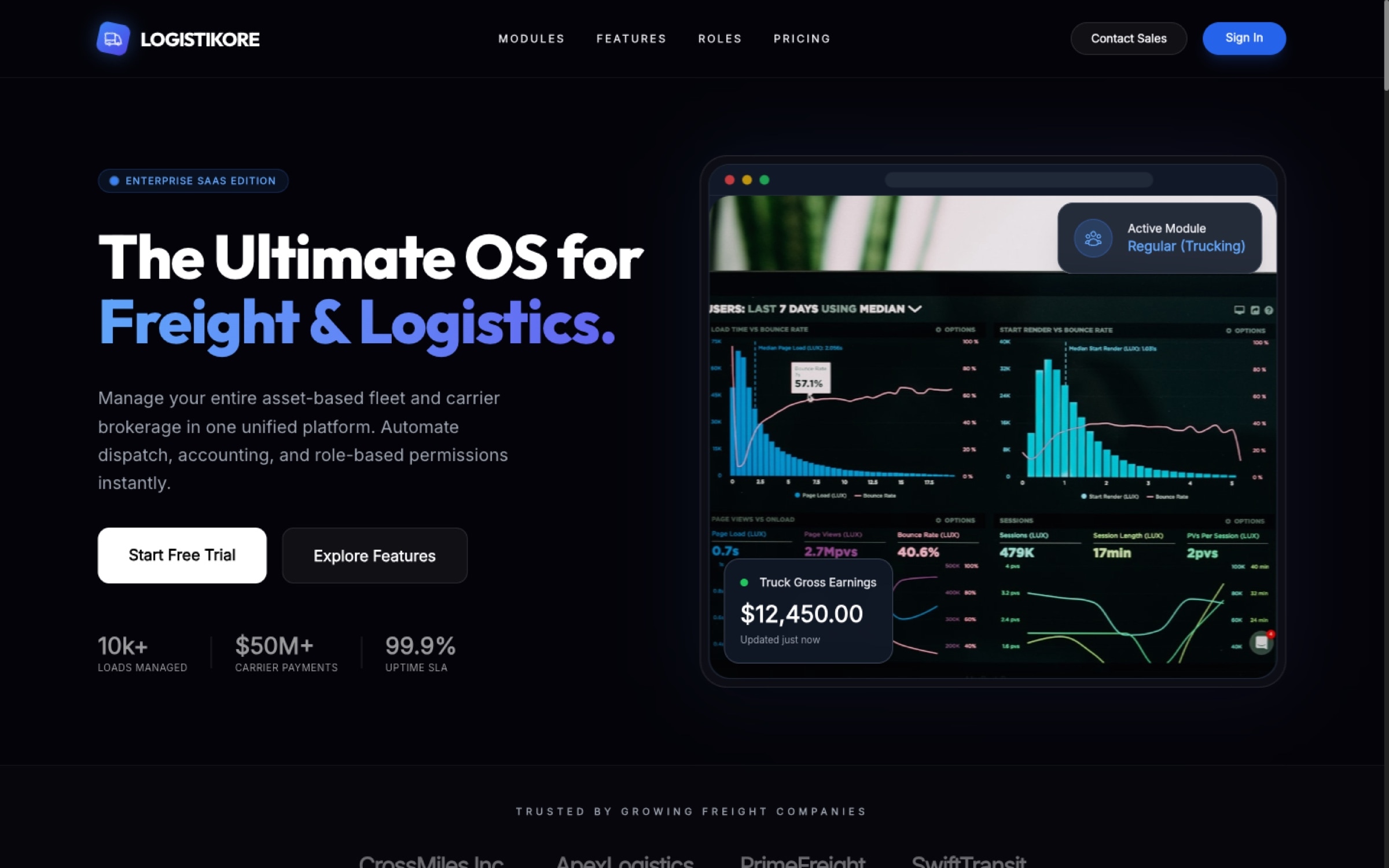 Logistikore screenshot 1