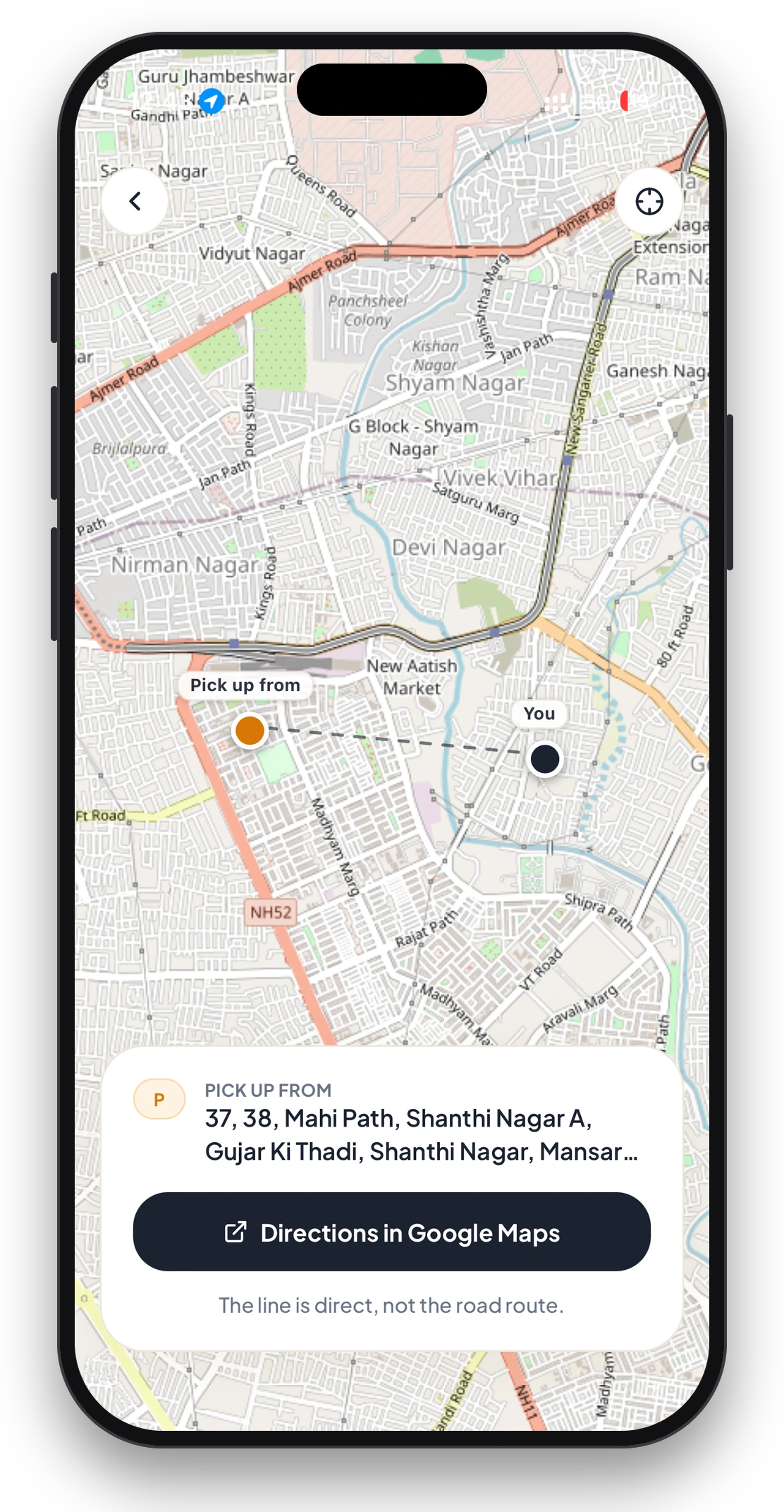 SHINY app screen 2