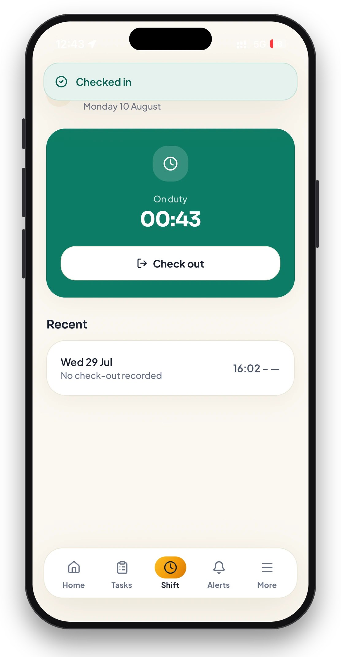 SHINY app screen 12