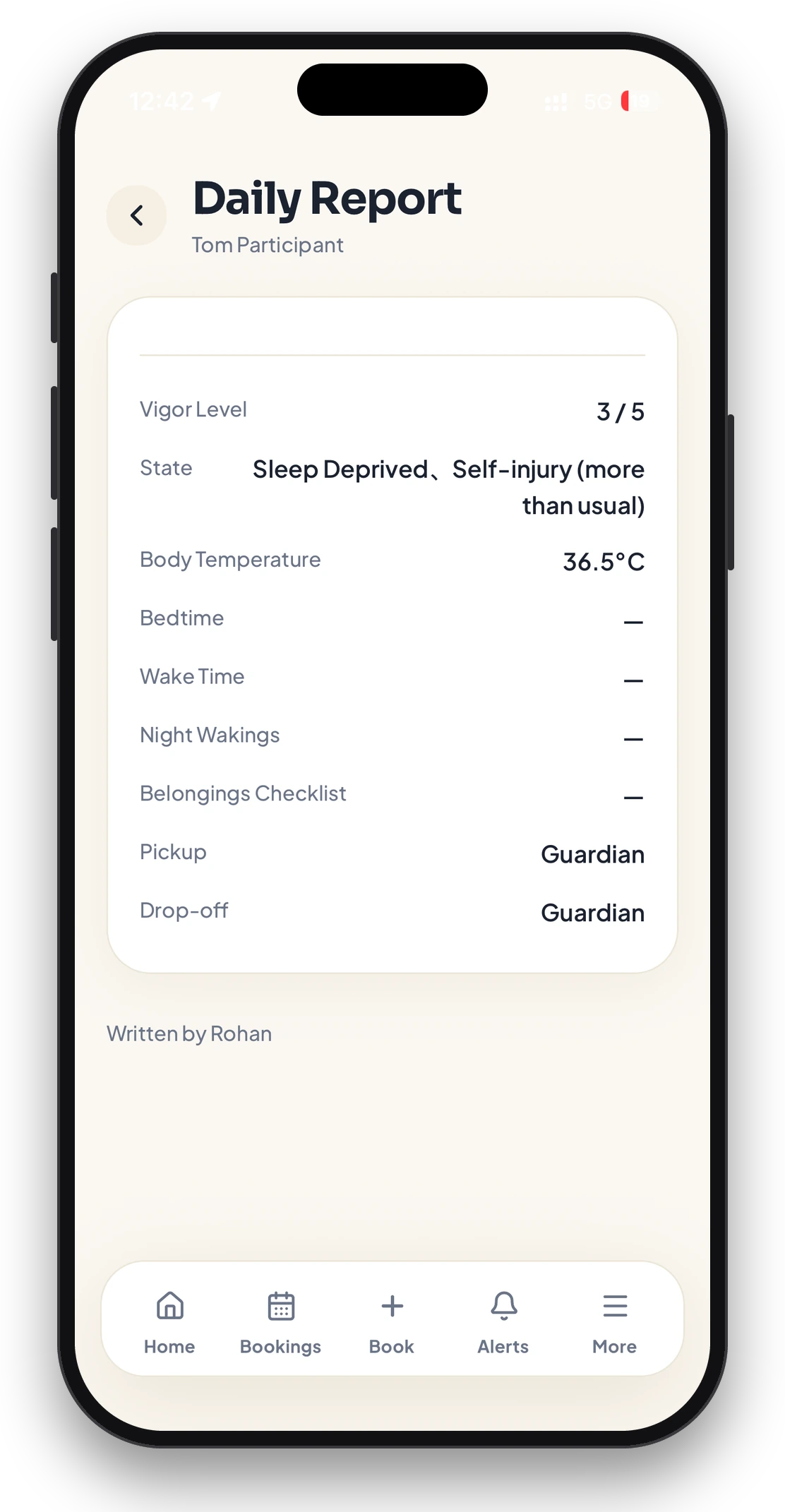 SHINY app screen 4