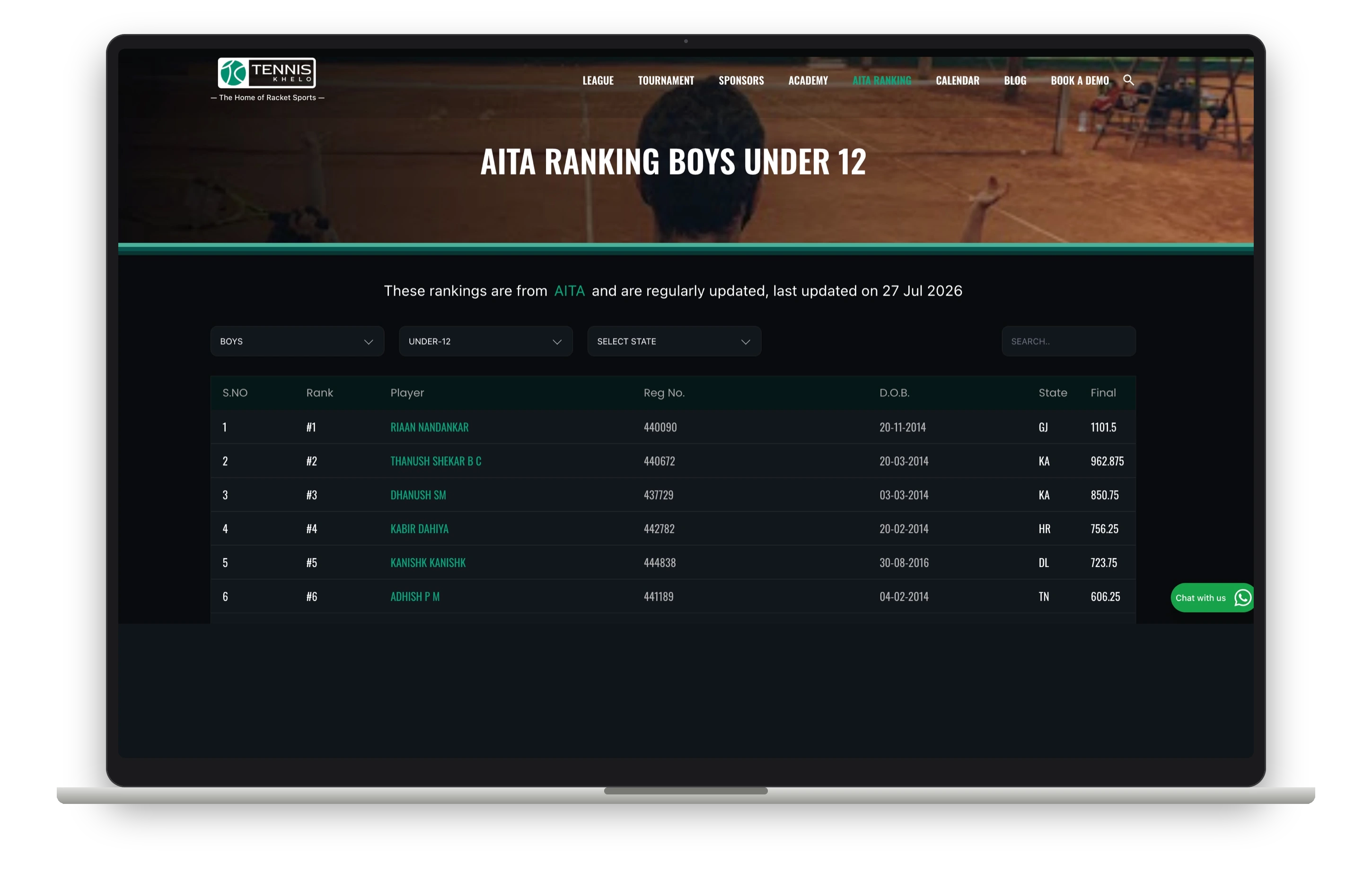 Tennis Khelo screen 4