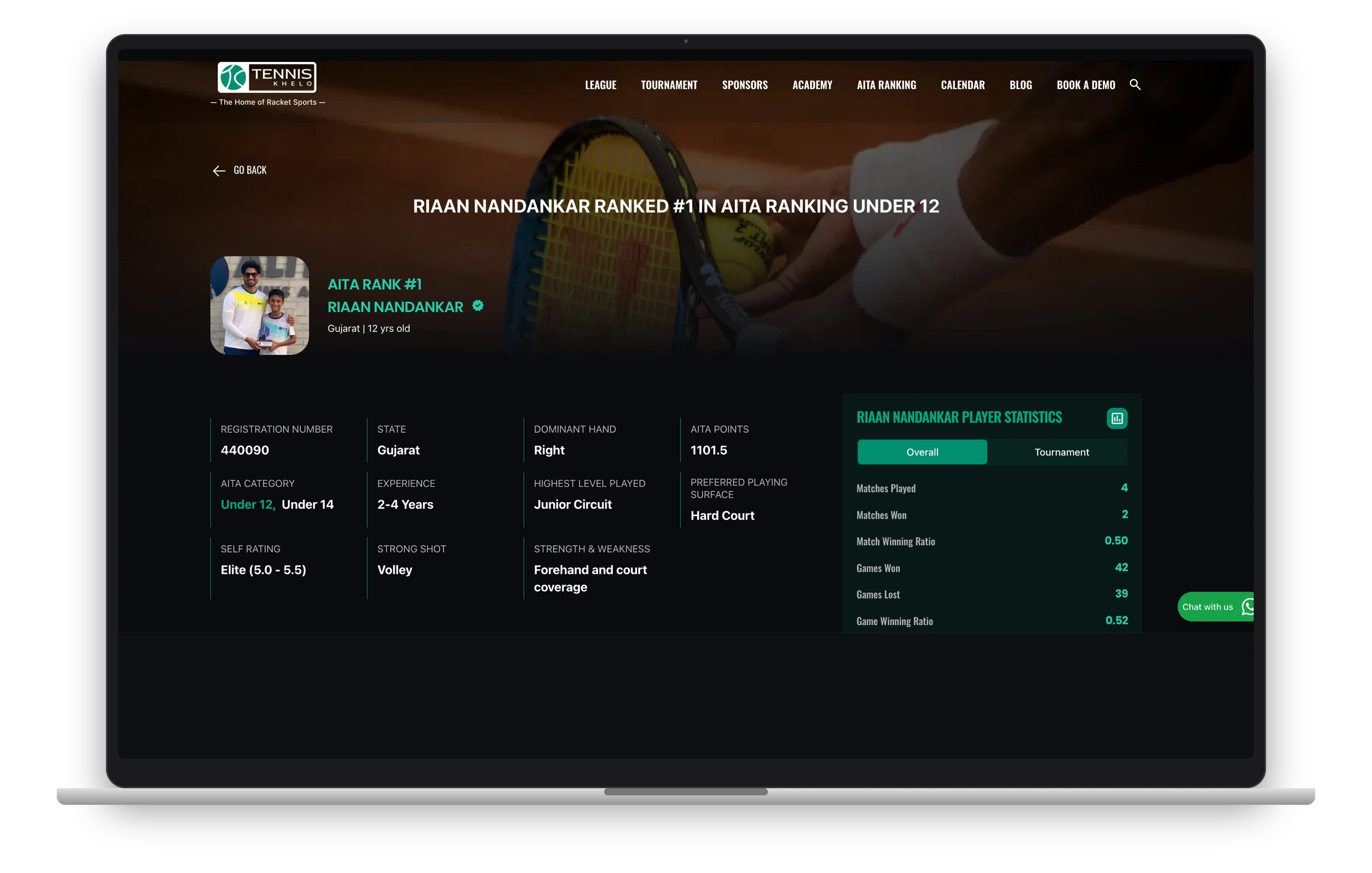 Tennis Khelo screen 5